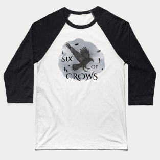 Six of Crows the Crow Design Baseball T-Shirt